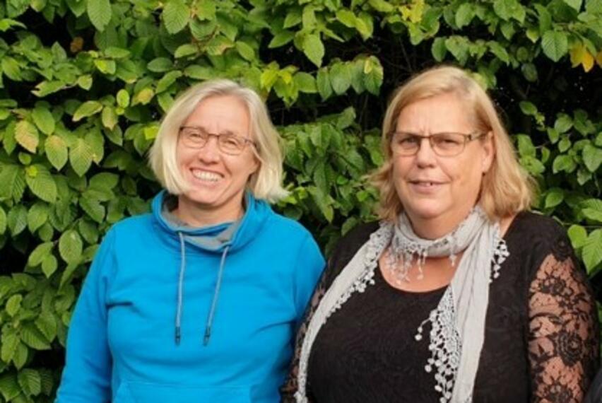 Dr. Ann-Carolin-Meyer und Karen Elvers (Leitung)