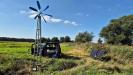 Windkraft- und Solarpumpe