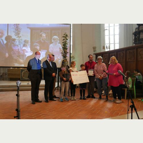 Die Grundschule Wesperloh erhielt den ersten Platz für ihr Projekt 