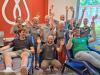 Für den Schutz von Leben und Lebensräumen: Das Team der Loki Schmidt Stiftung spendete gemeinsam Blut.