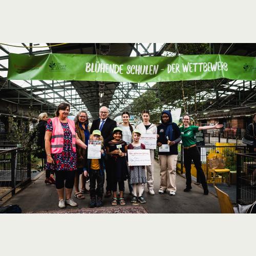 Schulsenator Ties Rabe ist erneut Schirmherr des Wettbewerbs der Blühenden Schulen